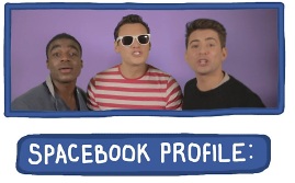 Spacebook profile